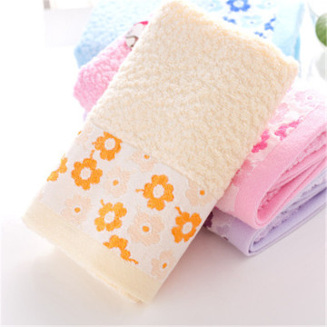 SBB 32 strands of Bamboo fiber Towel Face Hand Towel High Quality Plum blossom Soft Towel Set wholesale New 100g hot sale 33*75