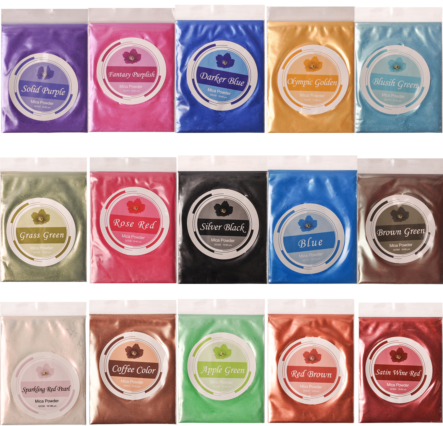 Epoxy Resin Dye , Mica Powder , Soap Dye Hand , Soap Making Supplies , Eyeshadow and Lips Makeup Dye 10 G