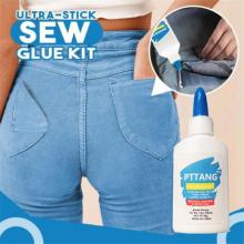 1PC PVC Clothing Repair Glue Secure Stitch Liquid Sewing Solution Kit Ultra-stick Sew Glue Multifunction Sew Glue Universal