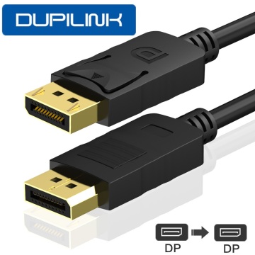 DisplayPort to Display Port DP Cable 1.2 V 1080P 3D Displayport DP Audio Video Cable 1.8m 3m 5m For TV Graphics Card Projector