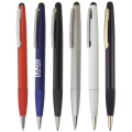 sleek twist action pen with grip