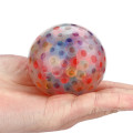 Spongy Rainbow Ball Toy Squeezable Stress Toy Stress Relief Ball For Fun 5ml Good Qualit Squeeze Toy Stress Relief Squishies Toy