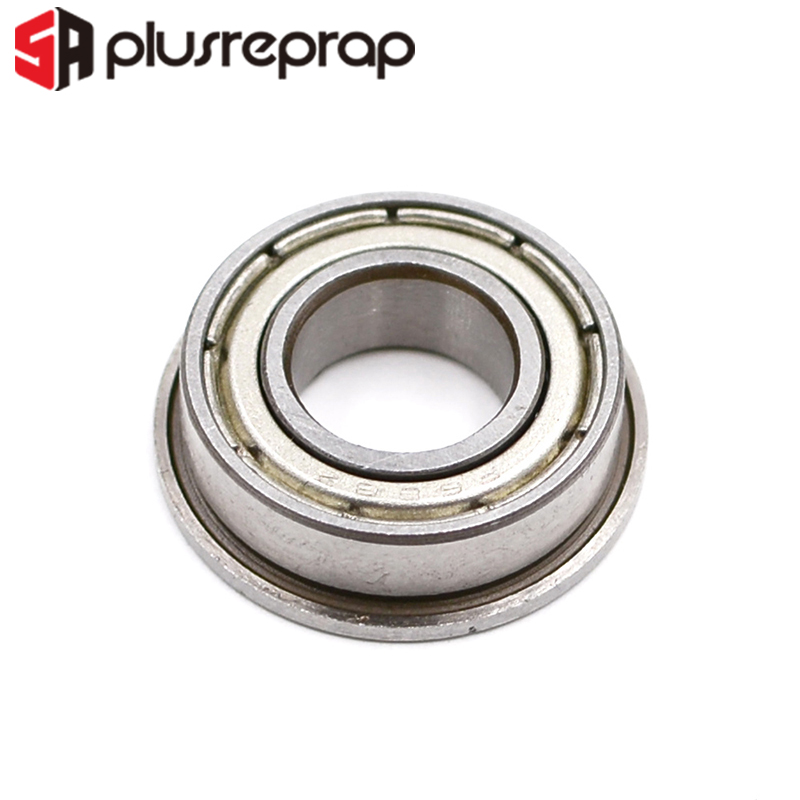 10PCS Flange Ball Bearings F623zz F624zz F625zz F604zz F606zz F688zz for 3D Printers Parts Deep Groove Pulley Wheel