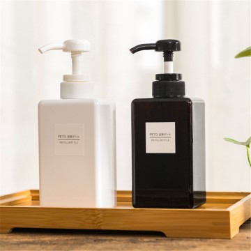 100ml Soap Bottle Bathroom Shower Gel Refillable Bottles Shampoo Wash Hair Conditioner Lotions Press Dispenser Supplies #W2G