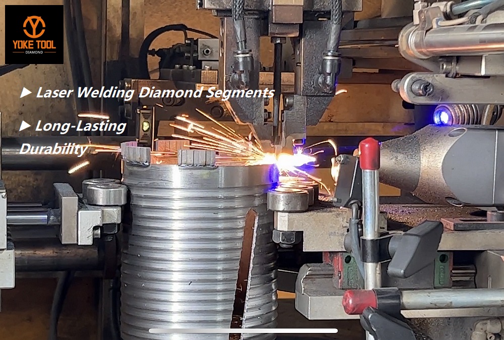 Laser Welding Diamond Segment Processing