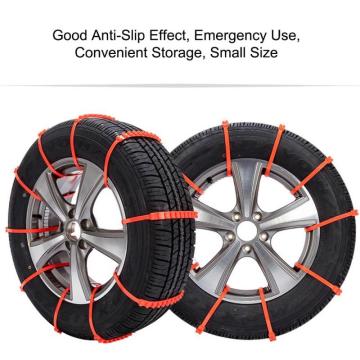 Universal nylon snow chain Anti-Slip Design Car SUV Plastic Winter Tyres Wheels Snow Chains Durable Car-Styling Snow Chains