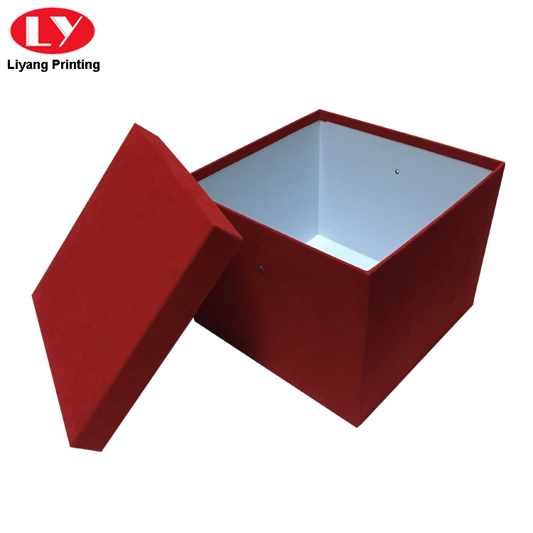 Velvet Box For Flowers