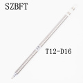 SZBFT 1pcs For Hakko t12-D16 Electric Soldering Irons Solder Iron Tips T12 series Soldering Rework Station FX-951