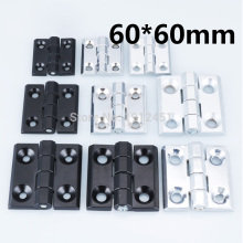 Hinge CL218 HL060 60*60mm black/white Zinc alloy Bearing hinge apply to Switch cabinet Electric cabinet