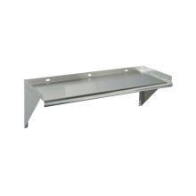 Customized stainless steel metal wall shelf