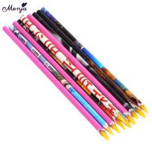 Monja Nail Art Self-adhesive Crayon Wax Pencil Drilling Sequins Rhinestones Gems Beads dotting picking pen Manicure Tool