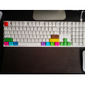 PBT Space Keycap For Cherry Mx Switch Mechanical Keyboard Filco Ducky DECK IKBC OEM 6.25x Key Cap Red Pink Blue Green Grey Black
