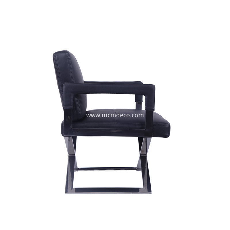 Leather Aster X Lounge Chair 3