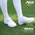 PGM New! Authentic Ladies Golf Shoes Ladies Waterproof Shoes Sneakers Women Lightweight Microfiber Spin Buckle Anti-Slip Studs