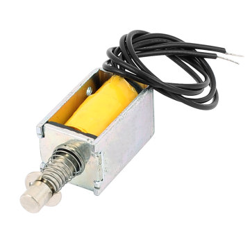 UXCELL Hto-0420L12v06 12V 2A Pull Type Open Frame Actuator Electric Solenoid Electromagnet