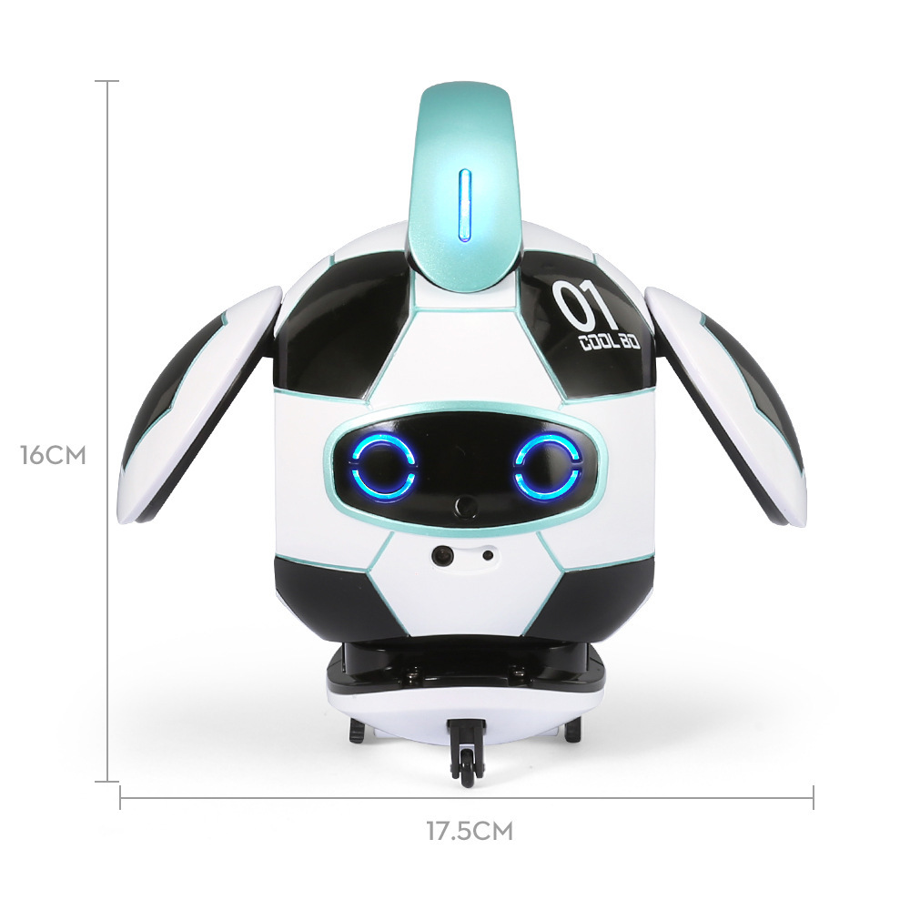 J01 Ball Infrared Obstacle Avoidance Voice Recognition Gesture Sensor RC Robot Children's Smart Machine Ball Electric Toy Gift