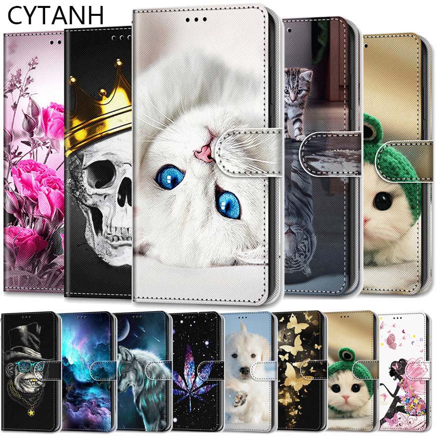 For Coque ZTE Blade A7 2020 Case Leather Wallet Cover For ZTE Blade A7 A 7 2020 Flip Case Funda Capa Bumper Protective Card Slot
