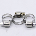 5pcs 6mm-25mm Stainless Steel Mini Fuel Line Pipe Hose Clamp Clip Optional Size for Air Hose Water Pipe Fuel Hose Silicone