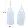 50 ML New Empty E-liquid Plastic Rosin Flux Alcohol Bottle For Dispenser Rosin Solder Flux Paste