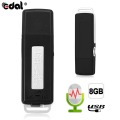 Mini 8GB USB Recording Pen Flash Drive Disk Digital Audio Voice Recorder 70 Hours Portable Mini Recording Dictaphone