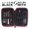 X9 Mini Case Coil DIY Tool Kit Bag Tweezers Plier Coil Jig Winding For Box Mod Electronic Cigarette Vaper Accessories