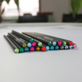 6 pcs/lot DIY Cute Kawaii Wooden Black Wood Pencil HB Acrylic Diamond Standard Pencil for Drawing Painting Supplies