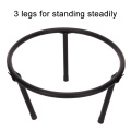 Steel Large Fire Bowl Cast Iron Firepit Modern Stylish Fire Pit Outdoor for Garden Patio Terrace Camping Campfire BBQ Tools