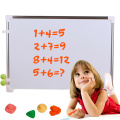 Double Side Whiteboard Mini Drawing White board Office School Writing Board with Pen Magnets Buttons Kids Message Drawing Board