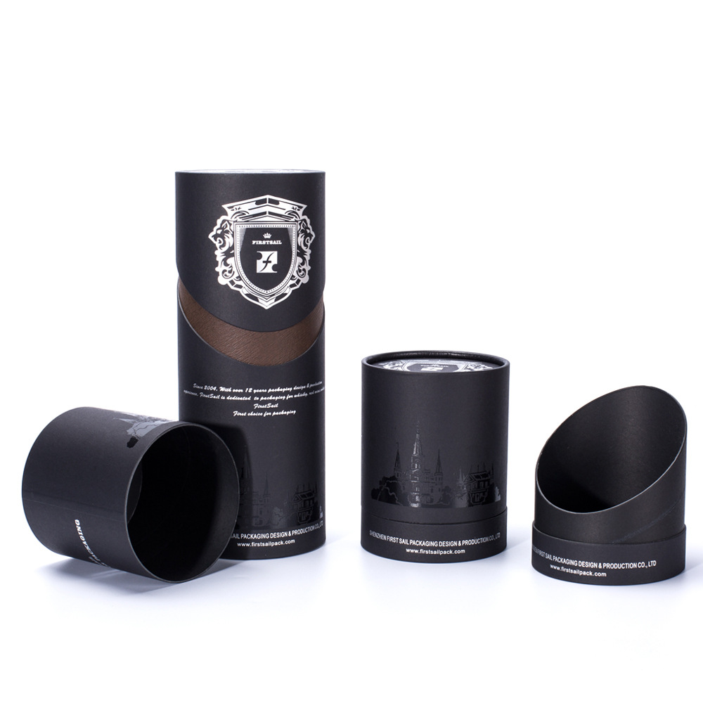 Round Wine Box 