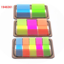 3 types Fluorescent film Self Adhesive Memo Pad Sticky Notes Bookmark Point It Marker Memo Sticker Paper Office School Supplies