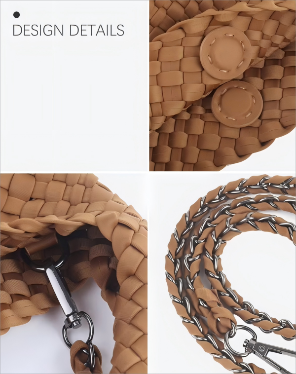 Handmade woven handbag
