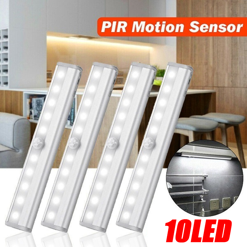 10 LED Wireless Motion Sensor Light Infrared Induction Lamp Super Bright Light New