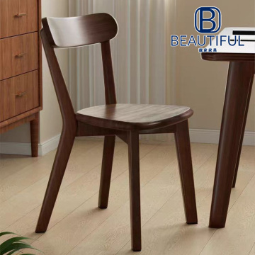 Liangjia rubberwood Louis chair