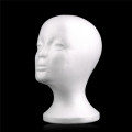 Practical Foam Female Mannequin Head Wigs Glasses Cap Display Holder Stand Model Wig Head with Stand Wig Holder