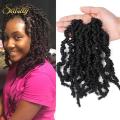 Saisity Ombre Pre-twisted Spring Twist Hair Synthetic Passion Twist Crochet Hair Black Burgundy Extensions Braiding Hair