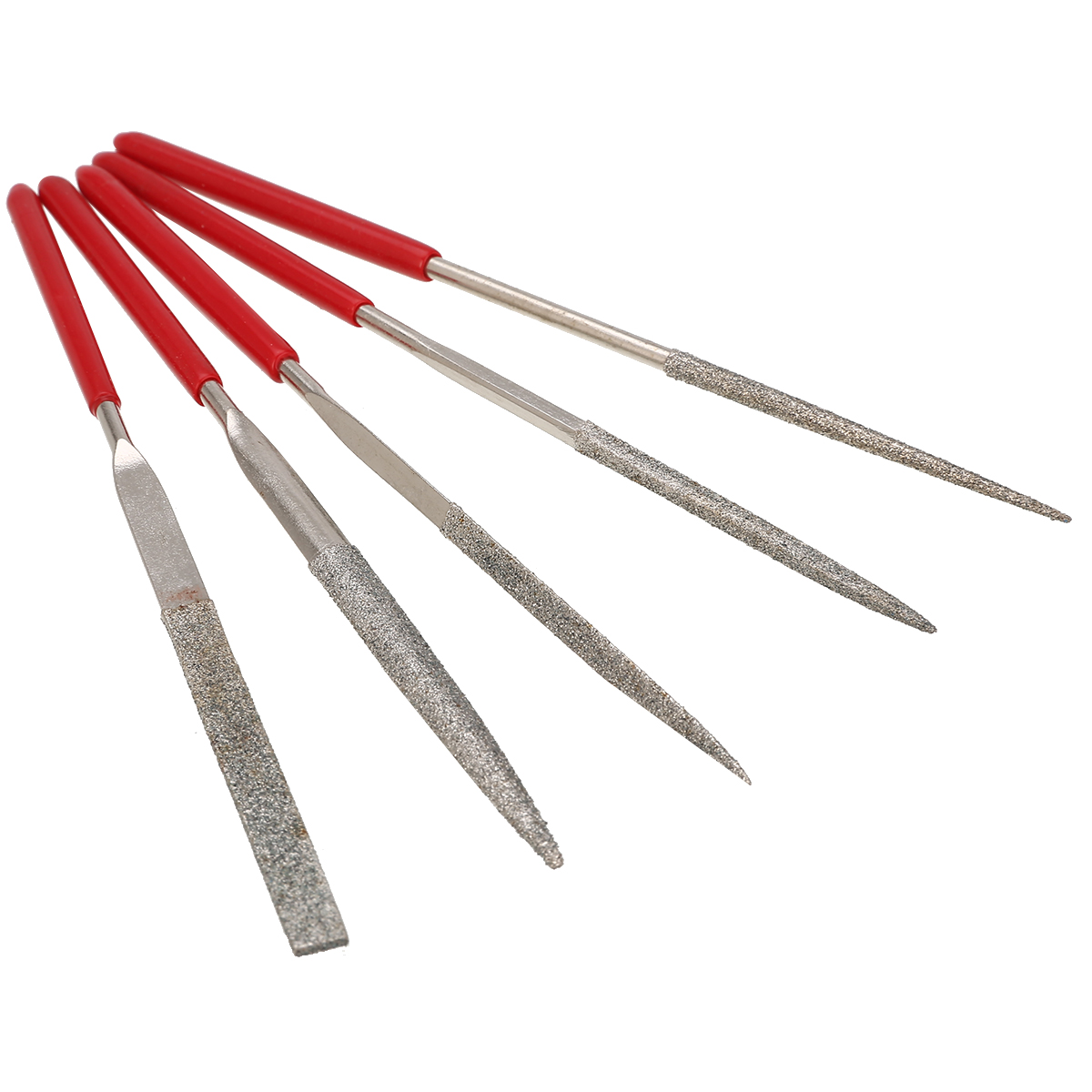 140mm 5pcs Wood Rasp Carving Needle Files Mini Metal Needle File Set Hand Tool for DIY Wood Fixing Carving Reparing Cutting