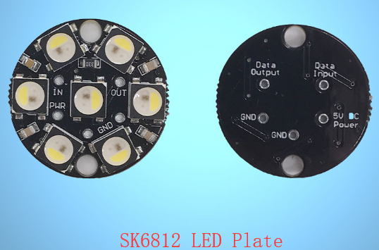 sk6812 led plate