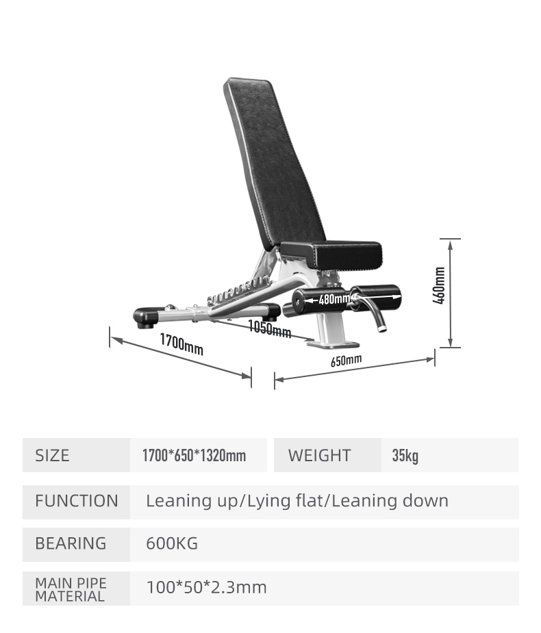 Sawtooth Dumbbell Bench