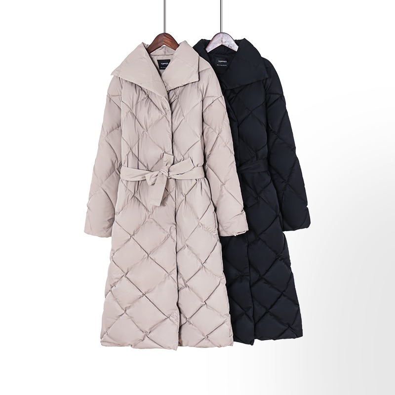 Toppies Winter Coat Women Parkas Thicker Warm Plaid Bubble Coat Korean Puffer jacket fashion outwear