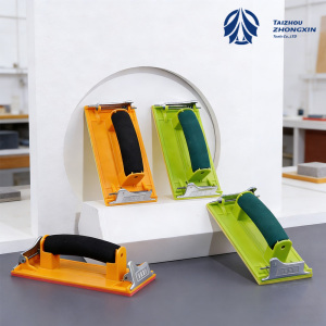 Ergonomic Handheld Sanding Block with Adjustable Clamp