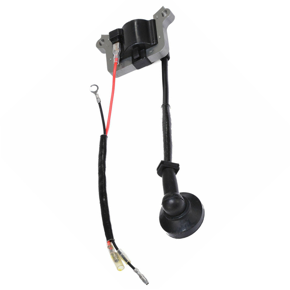 1 * Ignition Coil HT Lead 63mm 2 Stroke Engine 43cc 49cc 52cc Petrol Scooter String Trimmer Engines Moped Scooter Black