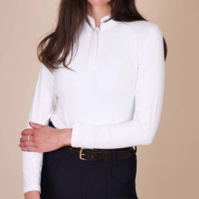 Women Soft Show Shirts Long Sleeve Riding Shirt