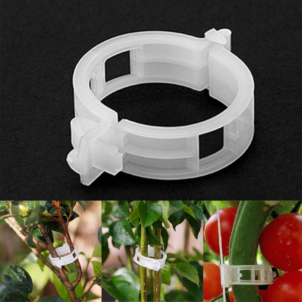 Durable Plastic Plant Support Clips For Types Plants Hanging Vine Garden Greenhouse Vegetables Garden Ornament