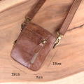 AETOO Casual cowhide leather messenger bag small shoulder bag men mini bag genuine leather summer flaps phone bags