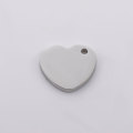 3 colors stainless steel heart shape pendant charms fashion jewelry accessories necklace bracelet earrings charms pendants