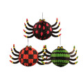 3Types Light Pumpkin Spider Hanging Lantern Halloween Decor Gift Portable Paper Lampion Hanging Ball Home Party Supplies