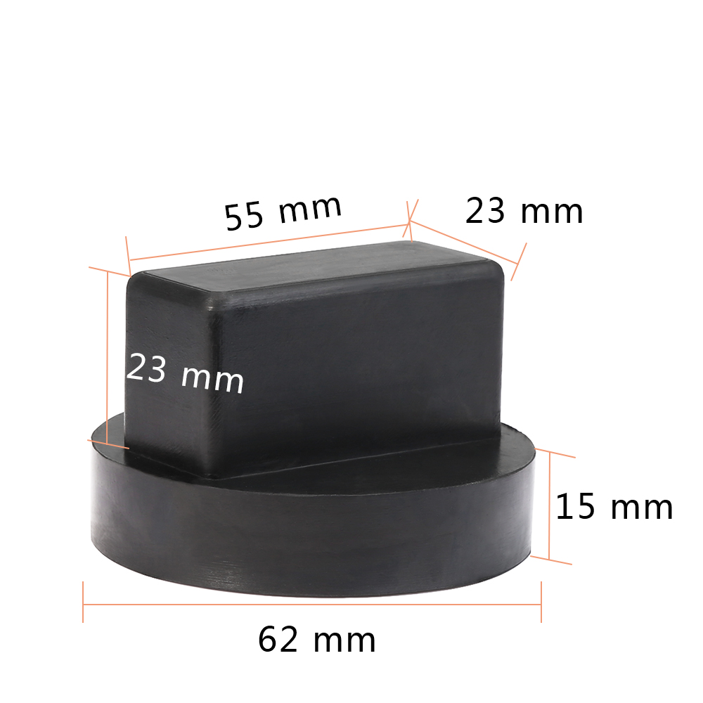 Floor Slotted Car Rubber Jack Pad Frame Protector Adapter Jacking Disk Pad Tool for Pinch Weld Side Lifting Disk for Mercedes