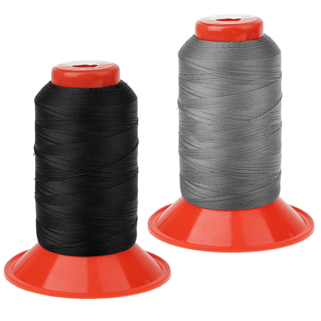 2x Strong Bonded Nylon Leather Canvas Awning Tent Sewing Threads 500m Spools