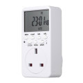 230V 120V 7 Day 12/24 Hour Electronic Digital Timer Switch EU UK US Plug Kitchen Timer Outlet Programmable Timing Socket
