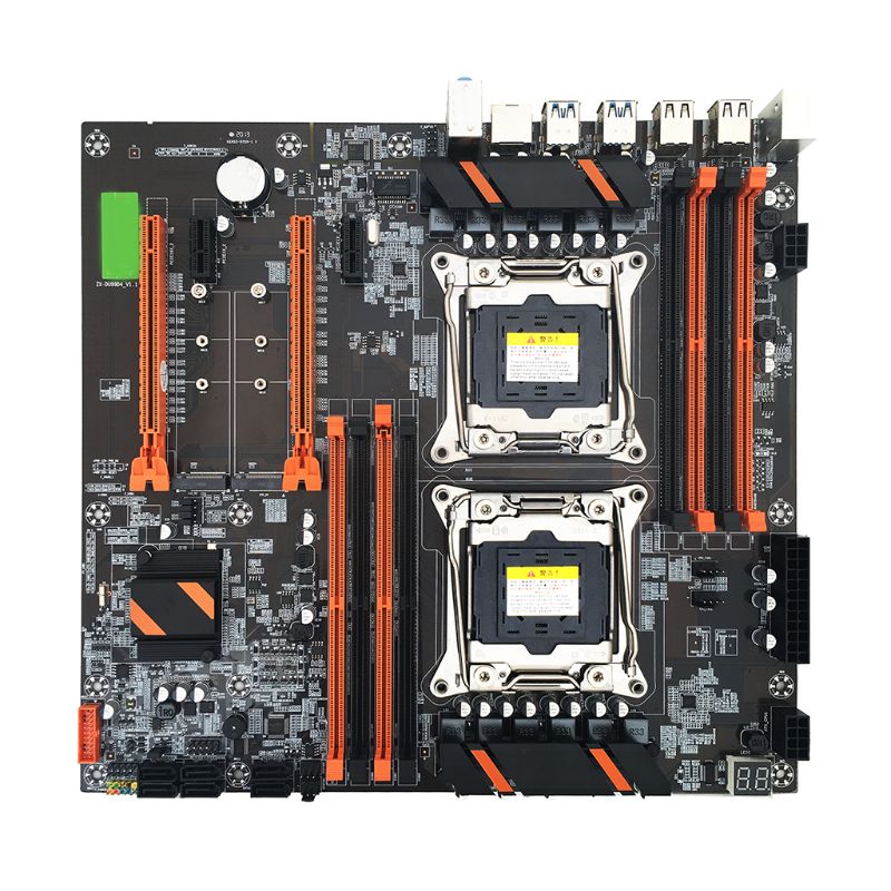 2021 New X99 Dual Server Computer Motherboard LGA2011-3 CPU DDR4 Memory Game Mainboard Module for In-tel